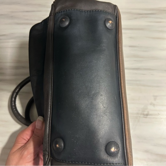 Rag & Bone Realm Two-Tone Leather Satchel Crossbody - Picture 10 of 12